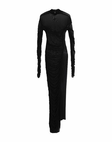 Mugler Woman Maxi dress Black Polyamide, Elastane Cover