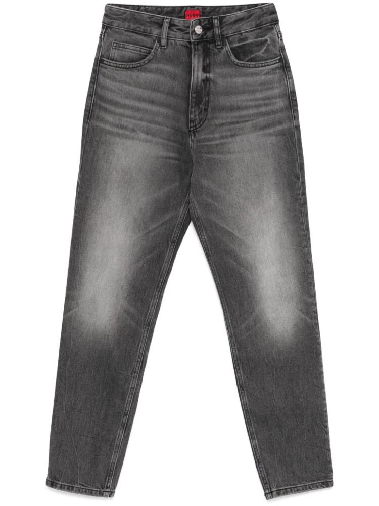 HUGO tapered-leg jeans - Grey Cover