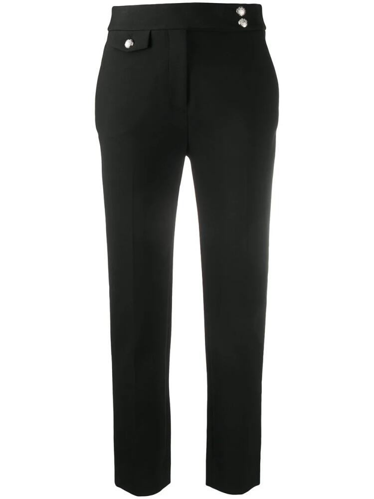 Veronica Beard high-rise slim-fit trousers - Black Cover