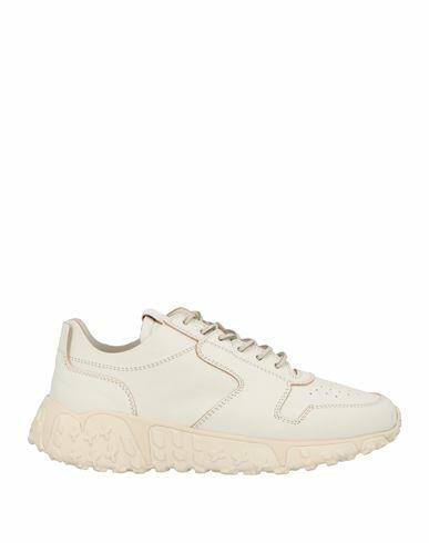 Buttero Man Sneakers Off white Leather Cover