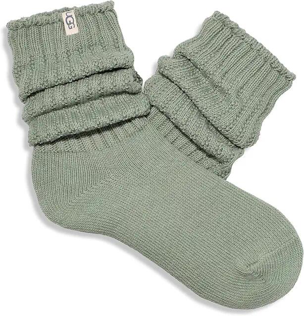 UGG Tyla Slouchy Crew (Rosemary) Women's Crew Cut Socks Shoes Cover