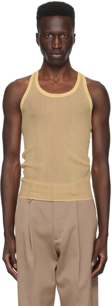 EYTYS Yellow Knox Tank Top Cover