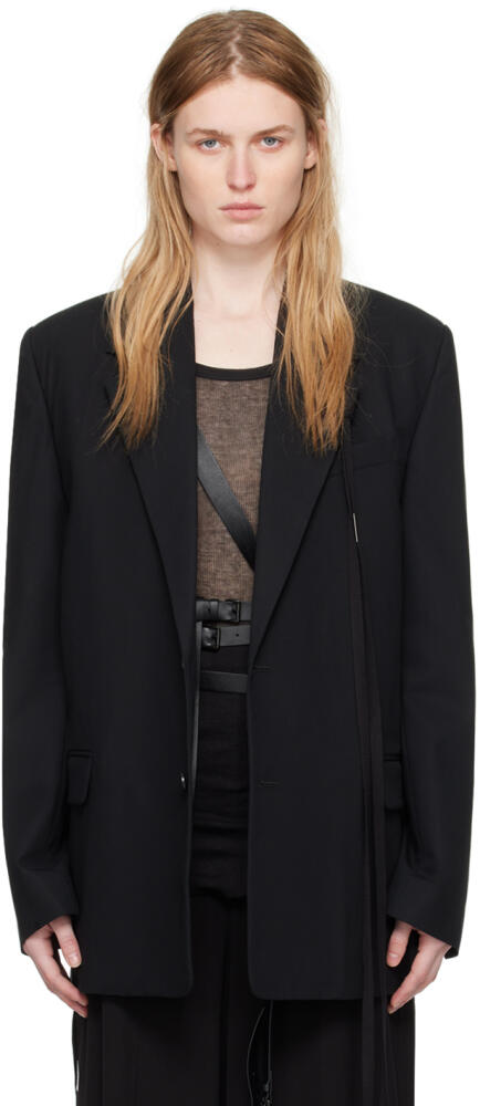 Ann Demeulemeester Black Lizzie Blazer Cover