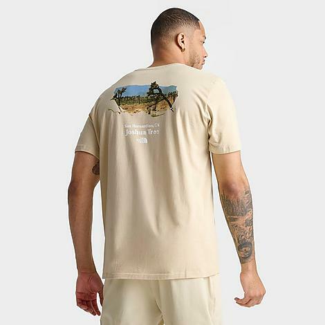 The North Face Inc Men's Places We Love T-Shirt in Beige/Gravel Cover