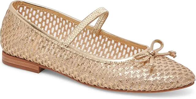 Dolce Vita Carin Raffia (Gold Raffia) Women's Flat Shoes Cover