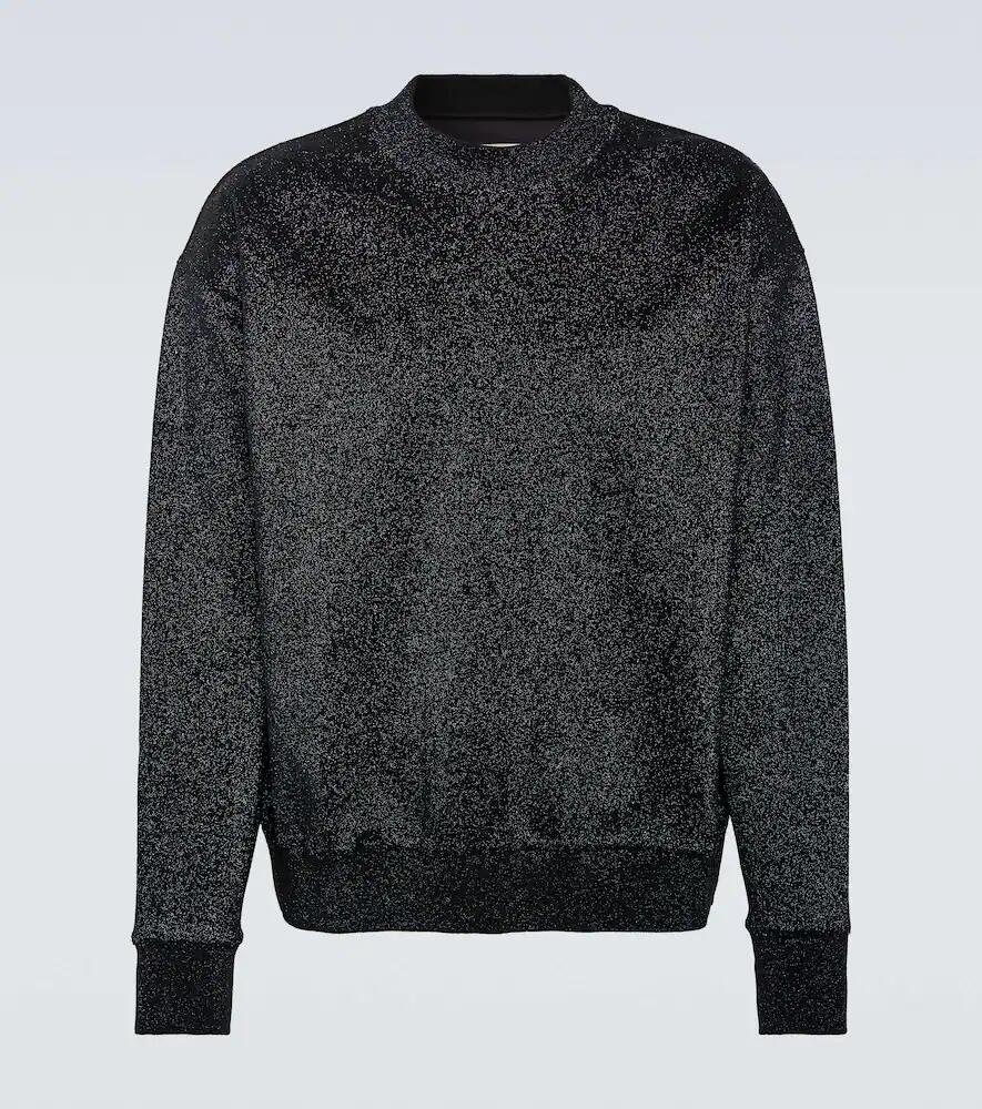 Jil Sander Metallic crewneck sweater Cover