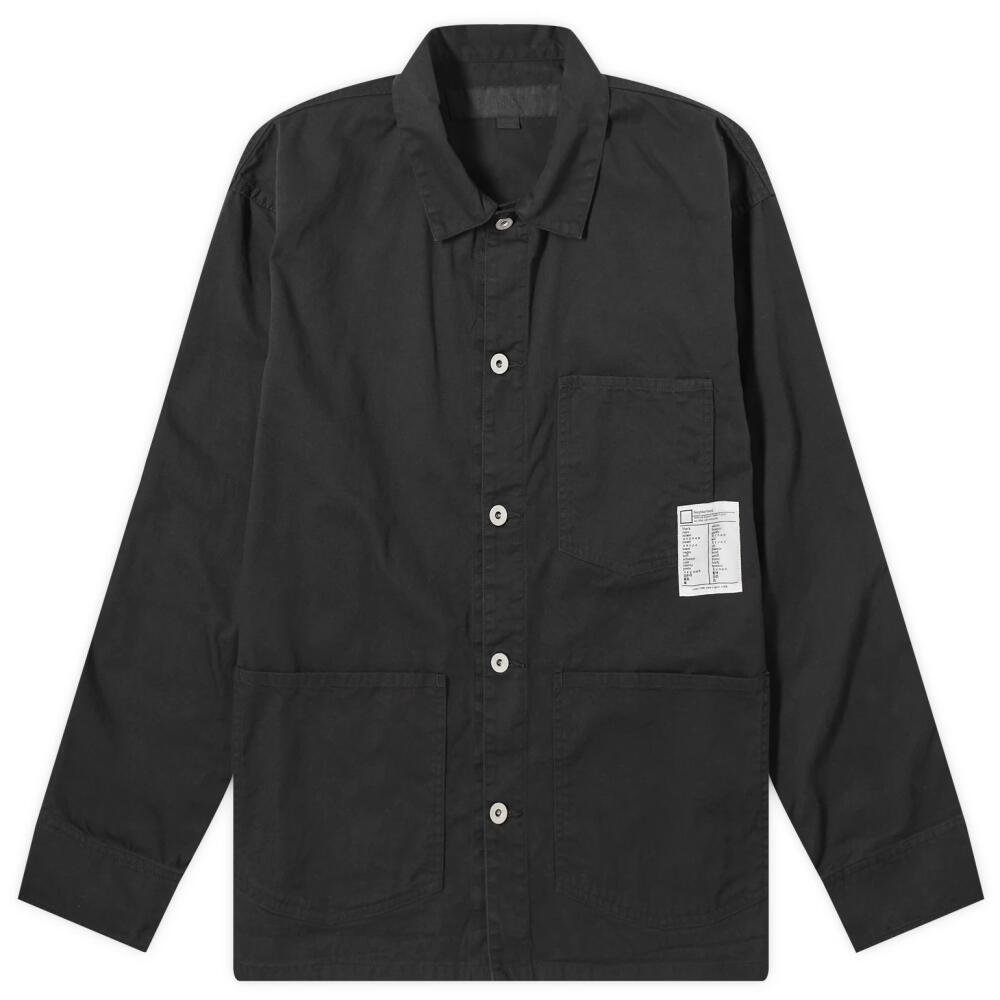 Neighborhood Men's Coverall Jacket in Black Cover