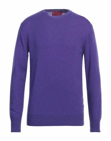 Capsule Knit Man Sweater Dark purple Cashmere Cover