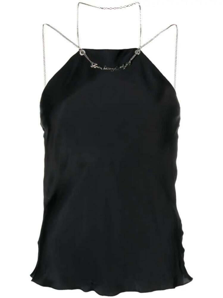 Diesel T-ELIZY chain-link tank top - Black Cover