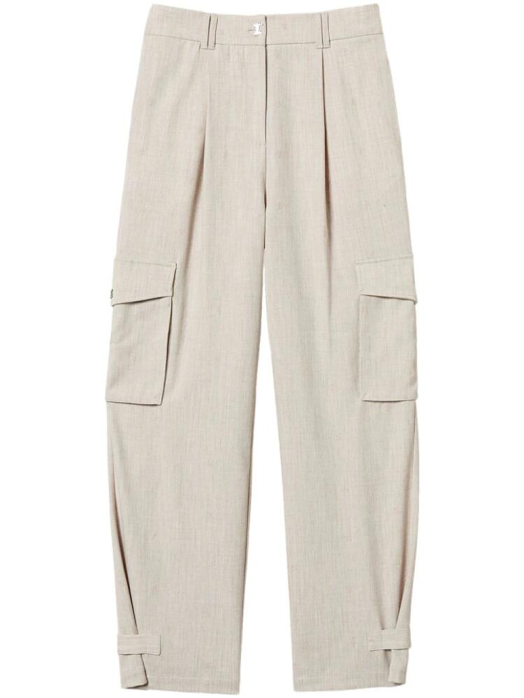 TWINSET x MYFO cargo trousers - Neutrals Cover