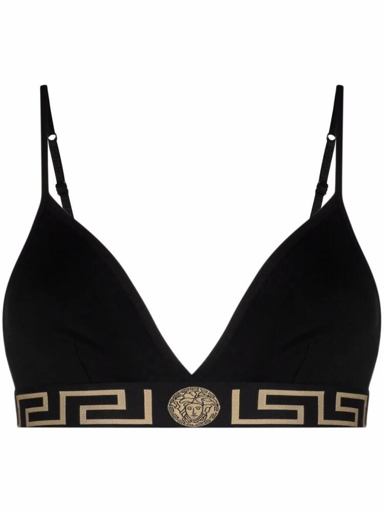 Versace Greca border bralette - Black Cover