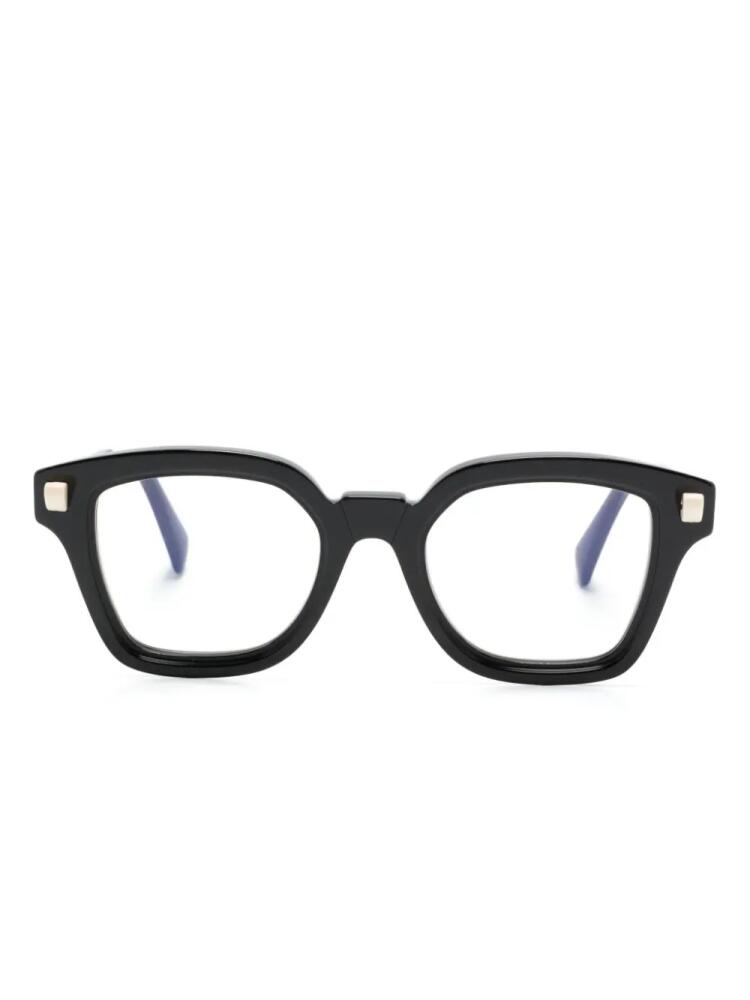 Kuboraum wayfarer-frame glasses - Black Cover