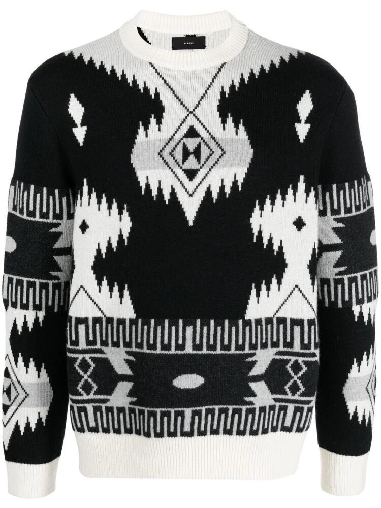 Alanui Icon crew neck jumper - Black Cover