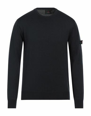 Peuterey Man Sweater Midnight blue Cotton, Wool Cover