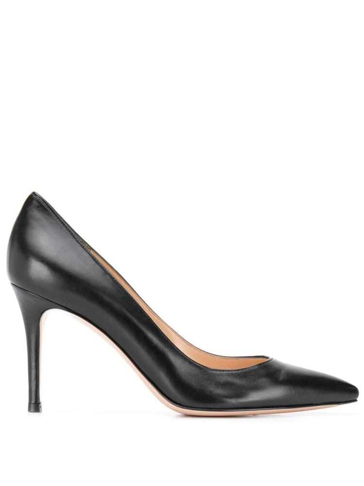 Gianvito Rossi Gianvito 85mm leather pumps - Black Cover