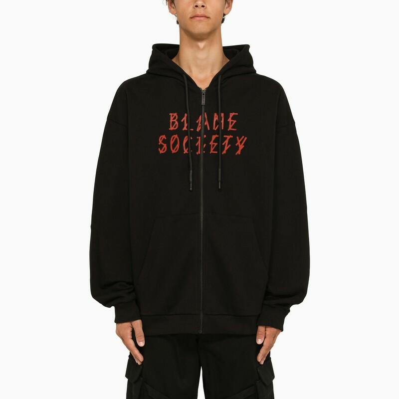 44 Label Group Greed cotton black hoodie Cover