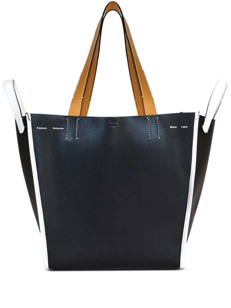 Proenza Schouler White Label XL Mercer leather tote bag - Black Cover