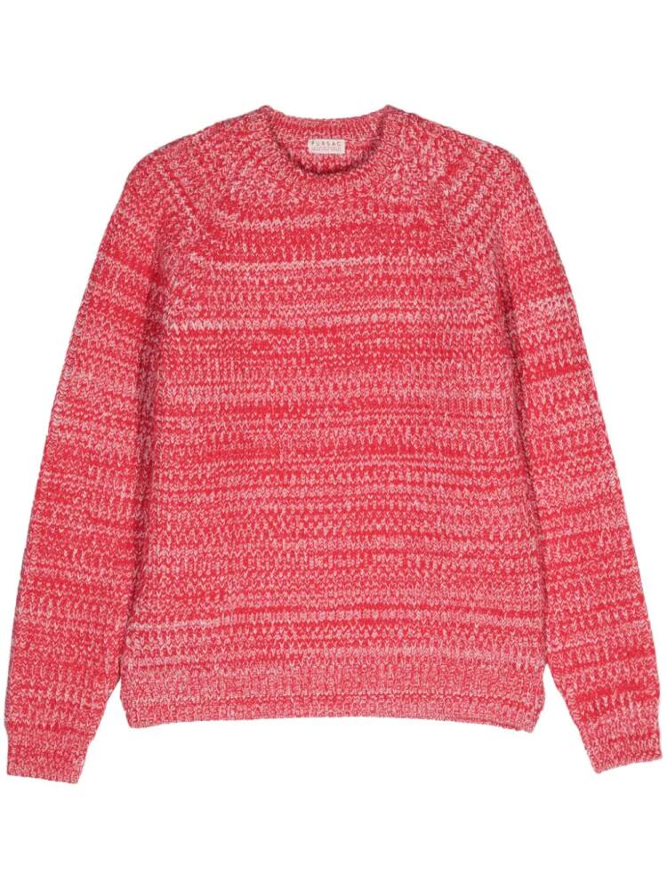 FURSAC chunky-knit wool jumper - Red Cover