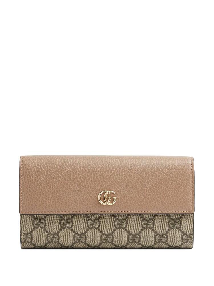 Gucci GG Marmont Continental wallet - Neutrals Cover