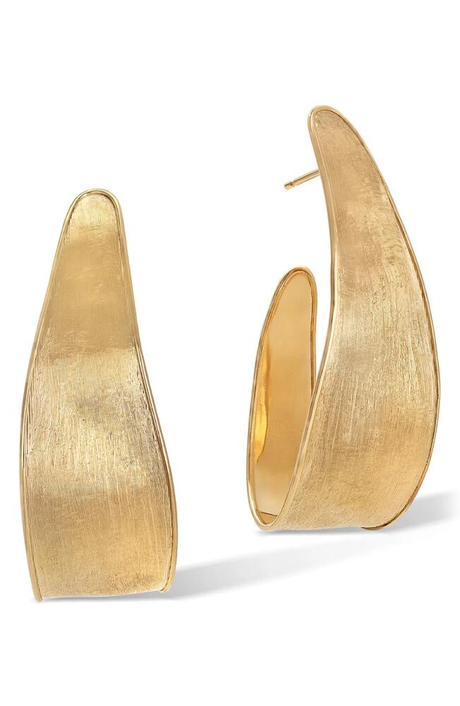 Marco Bicego Lunaria Hoop Earrings in Yellow Gold Cover