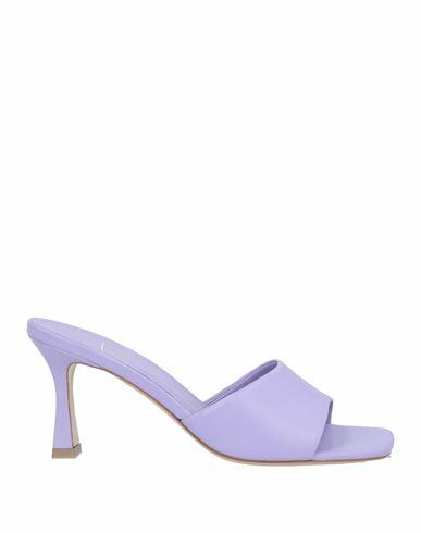 Roberto Festa Woman Sandals Lilac Soft Leather Cover