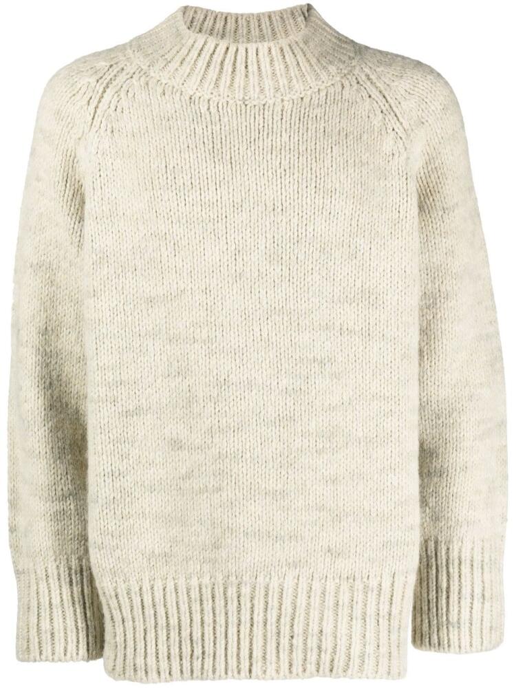 Maison Margiela chunky-knit crew-neck jumper - Green Cover