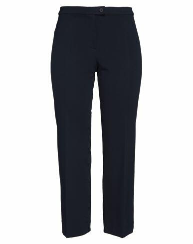 Diana Gallesi Woman Pants Midnight blue Viscose, Polyamide, Elastane Cover