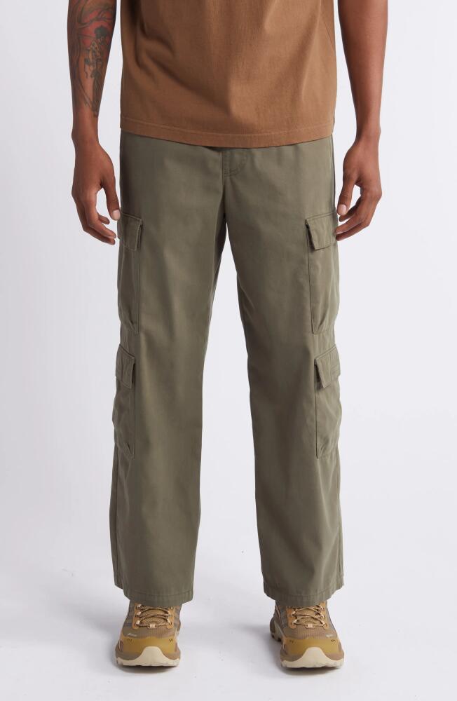 PacSun Porter Drawstring Cargo Pants in Grape Leaf Cover