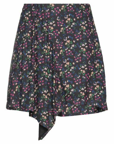 Mr Massimo Rebecchi Woman Mini skirt Black Polyester Cover