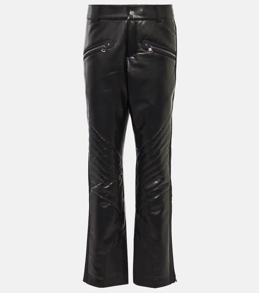 Bogner Tory faux leather ski pants Cover