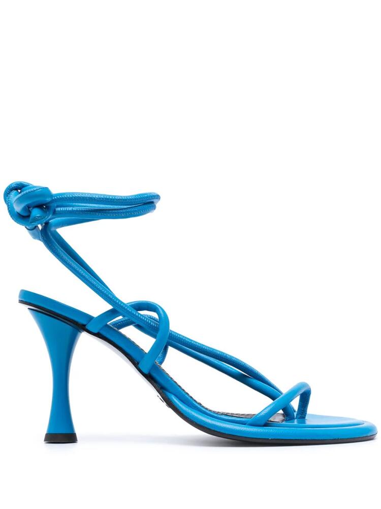 Proenza Schouler Pipe strappy sandals - Blue Cover