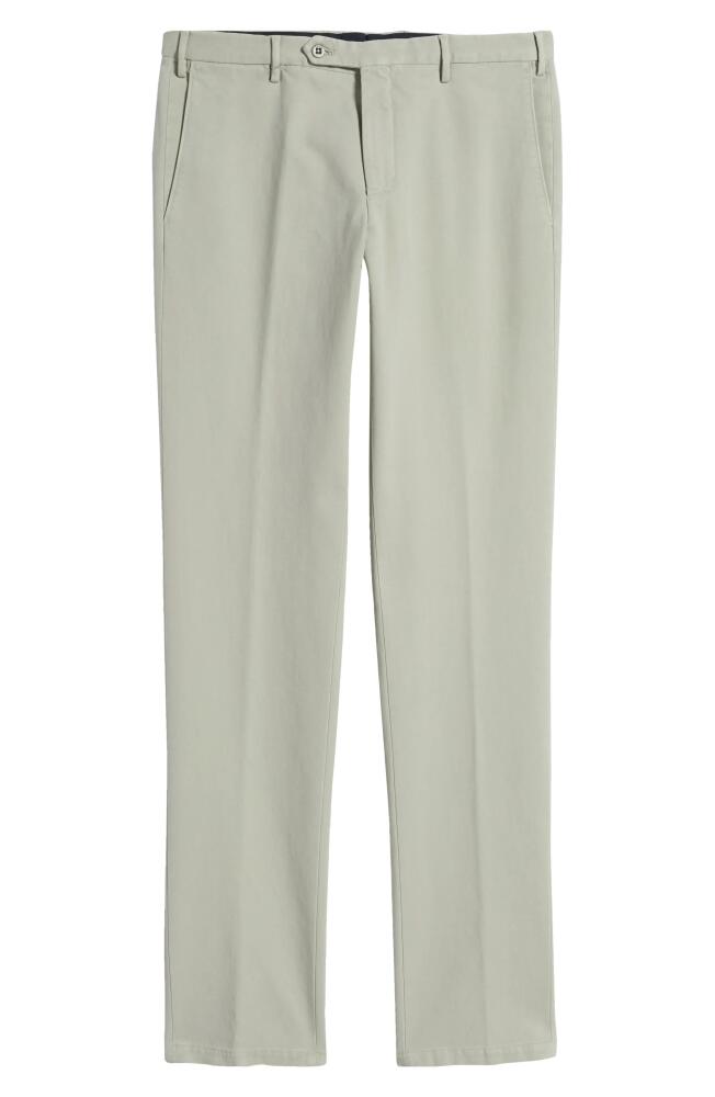 Zanella Stretch Lyocell & Cotton Casual Pants in Khaki Cover