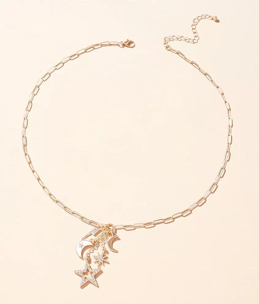 boutique by BKE Celestial Charm Necklace Cover