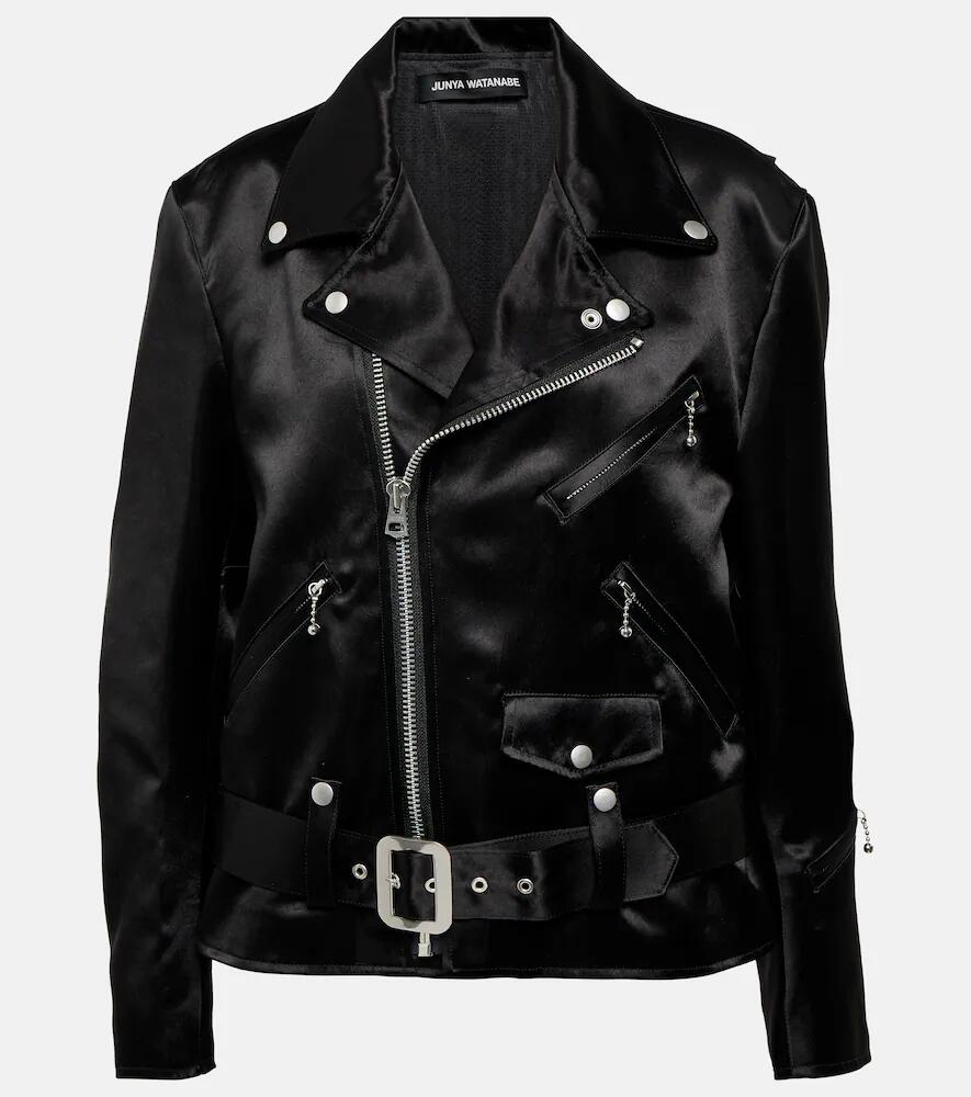 Junya Watanabe Faux leather biker jacket Cover