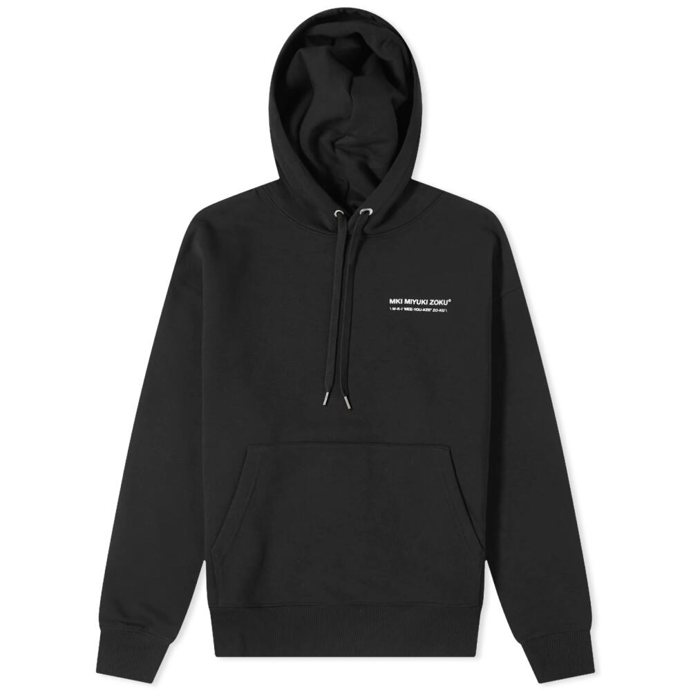 MKI Men's Phonetic Hoodie in Black Cover