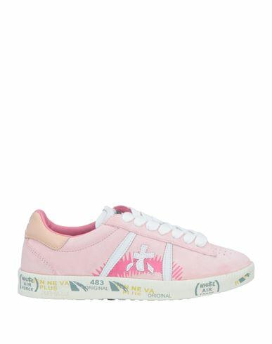 Premiata Woman Sneakers Pink Leather Cover