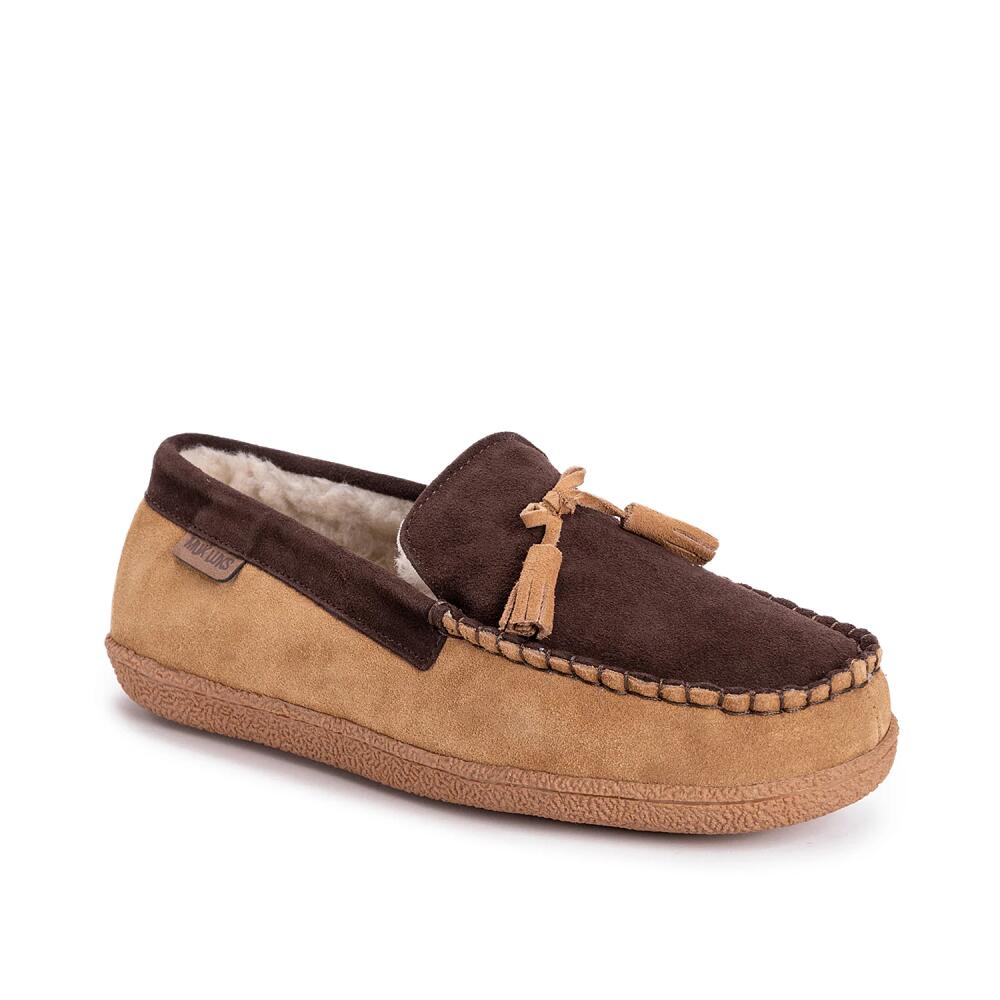 MUK LUKS Talan Slipper | Men's | Brown/Dark Brown Cover