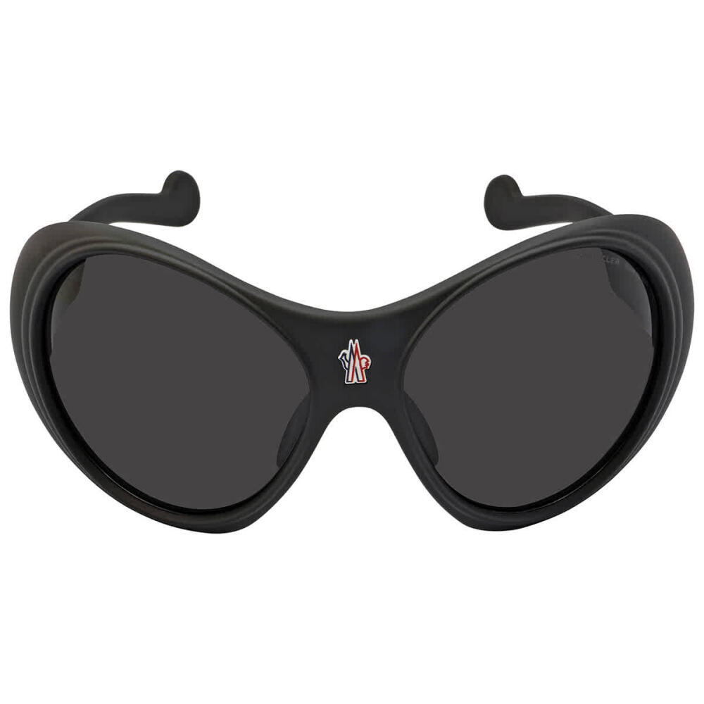 Moncler Grey Oval Unisex Sunglasses Cover