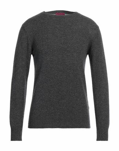 Capsule Knit Man Sweater Steel grey Cashmere Cover