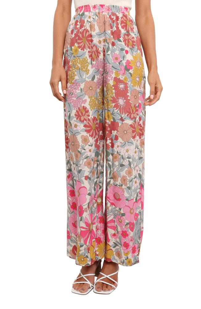 Petal & Pup Hart High Waist Floral Wide Leg Pant Cover