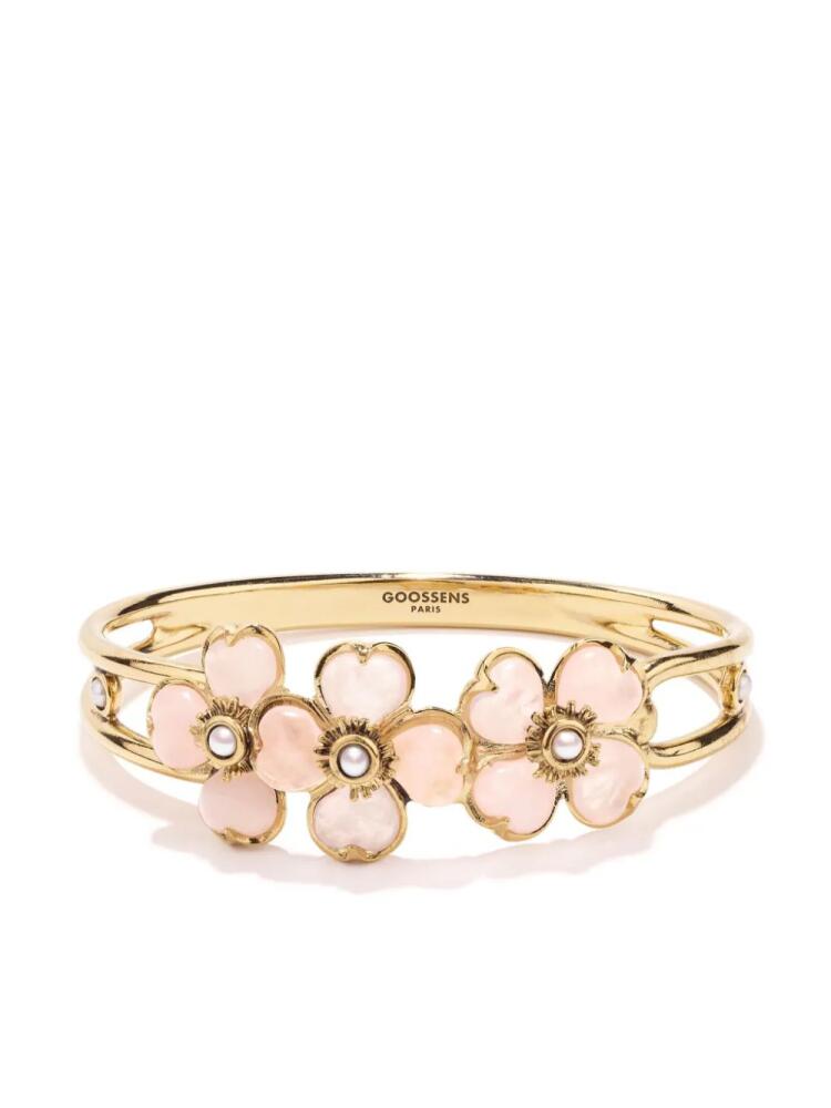 Goossens Clover quartz bracelet - Gold Cover