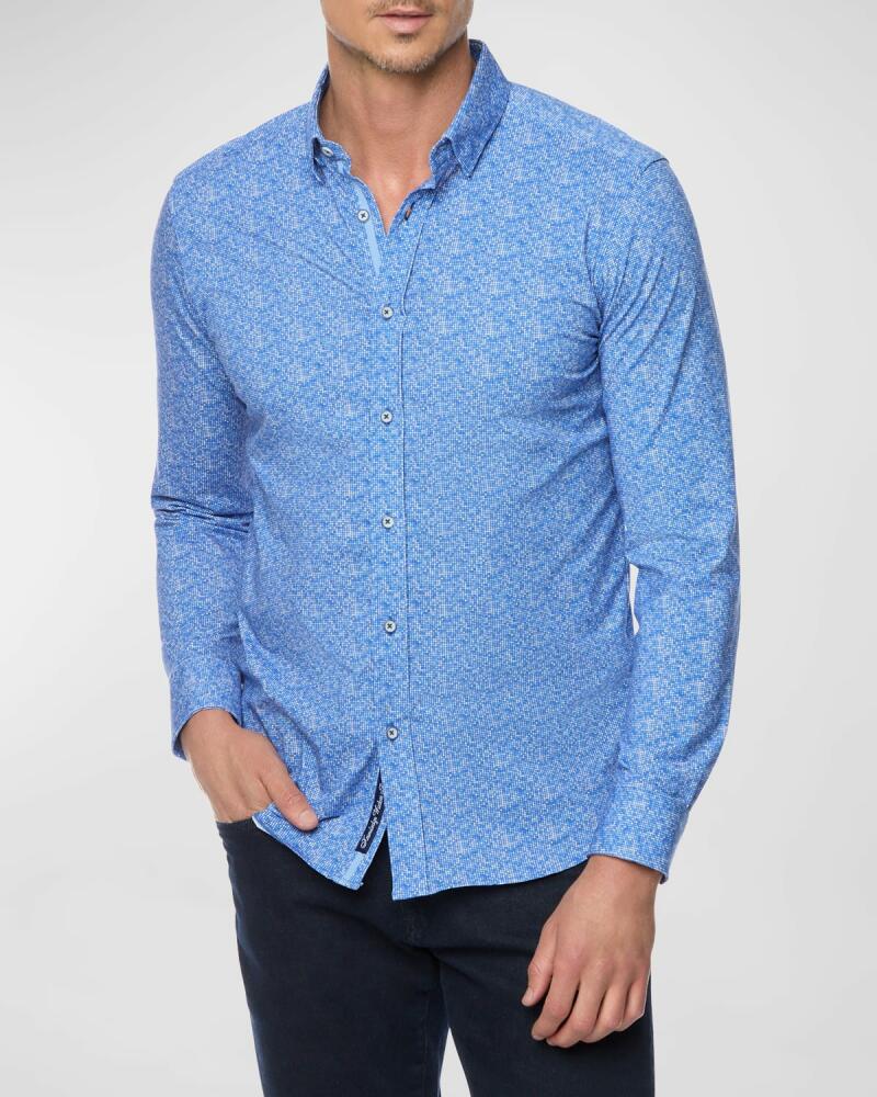 Robert Graham Men's Boden Cotton-Stretch Sport Shirt Cover