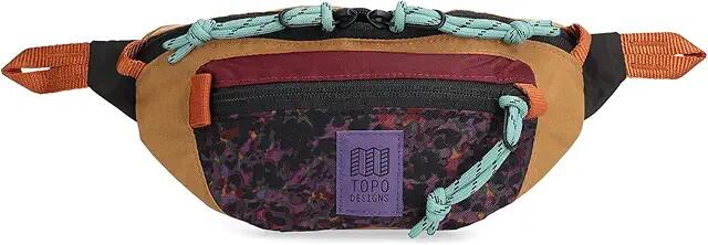 Topo Designs Mountain Waist Pack, Printed (Khaki/Meteor) Cross Body Handbags Cover