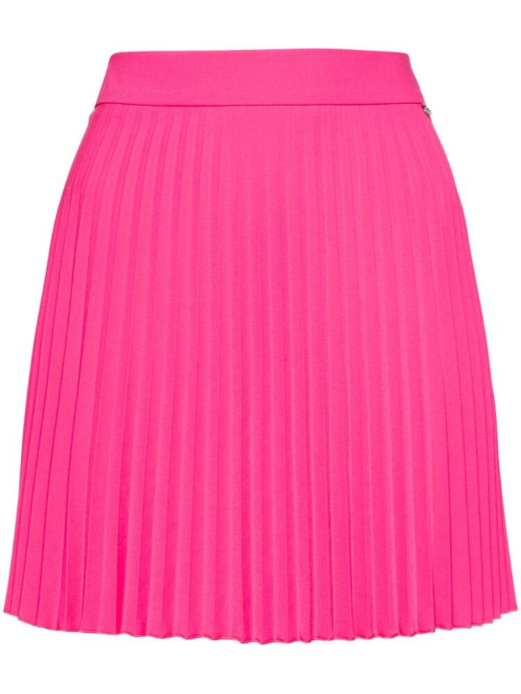 NISSA mid-rise pleated miniskirt - Pink Cover