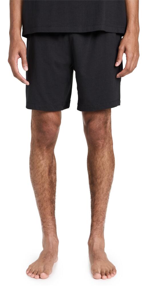 Lunya Slumberknit Shorts Immersed Black Cover