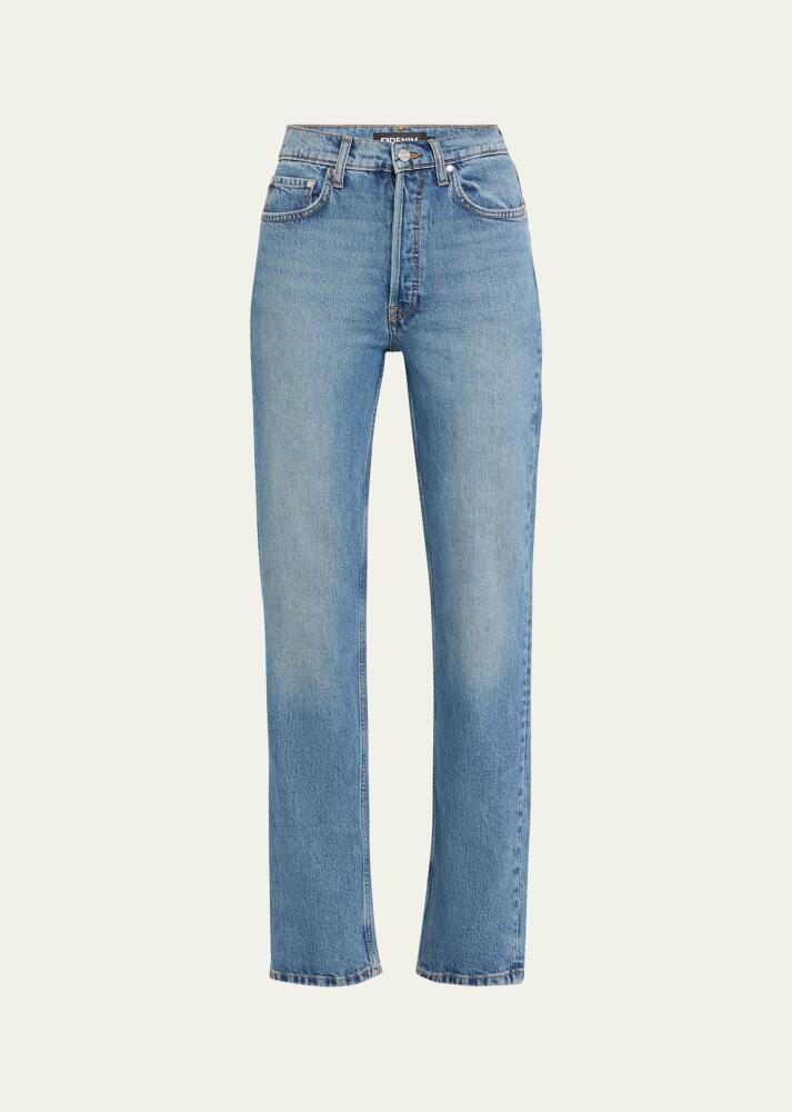 EB DENIM High-Rise Straight Jeans Cover