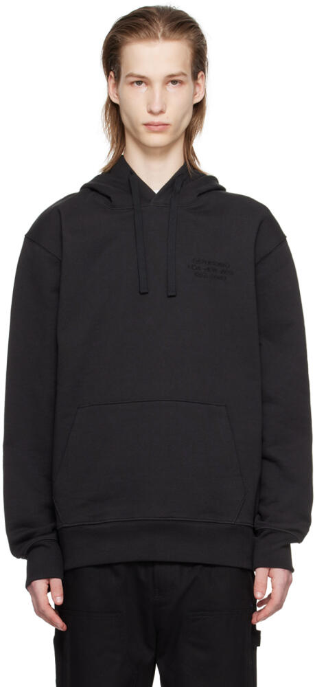 Saturdays NYC Black Ditch International Hoodie Cover