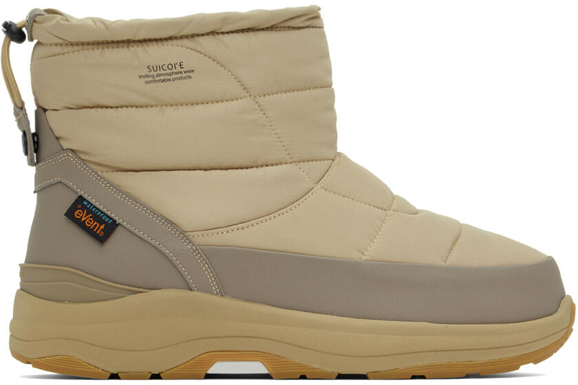 SUICOKE Beige BOWER-Mod-ev Boots Cover