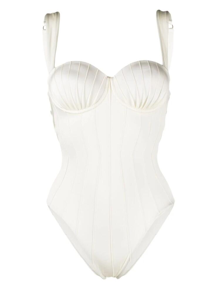 Noire Swimwear balconette-style swimsuit - Neutrals Cover