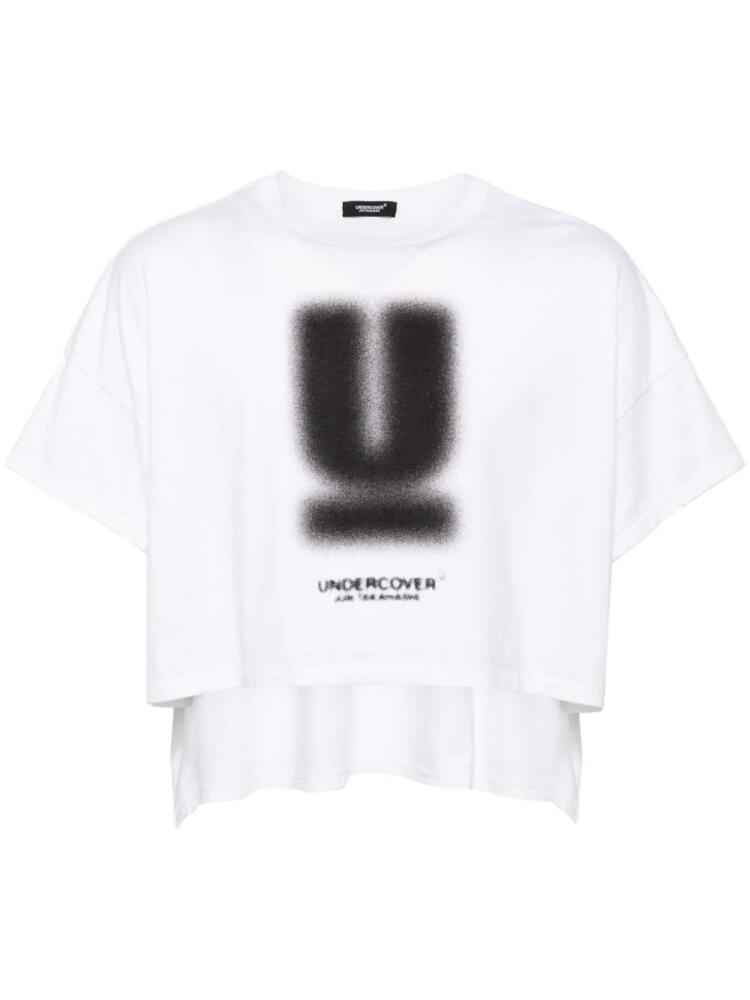 Undercover logo print cotton T-shirt - White Cover